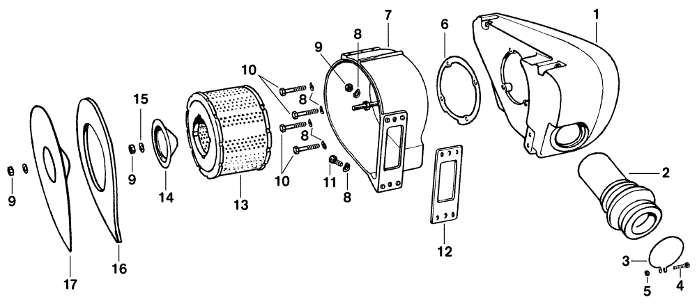 Ersatzteilkatalog Fahrgestell Ansauganlage Luftfilter MZ ETZ 125/150