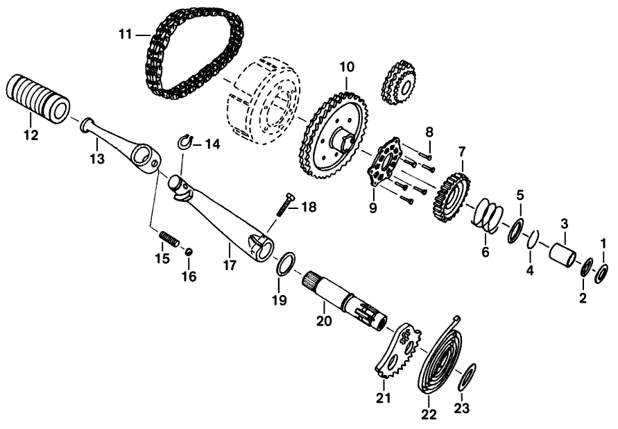 Motor Kickstarter Primrtrieb MZ ETZ 125/150